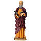 Figura Świętego Bartłomieja 30 cm, malowana żywica s1
