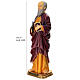 Saint Bartholomew Statue 30 cm Painted Resin s2