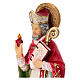 Święty Augustyn figura żywica malowana ręcznie, 20cm s6
