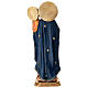 Madonna di Czestochowa con bambino 20 cm resina dipinta s7