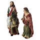 Ingresso a Gerusalemme Gesù 5 cm Presepe Pasquale resina dipinta s2