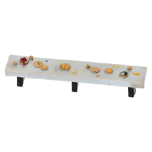 Last Supper for 5 cm painted resin Easter Creche 5