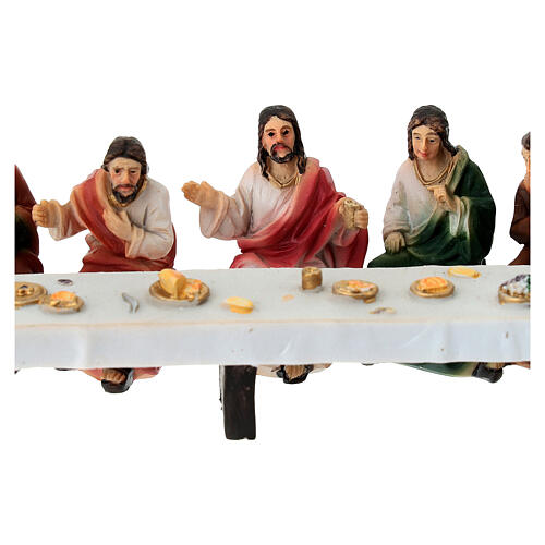 Last Supper 5 cm Easter Nativity Painted Resin 2