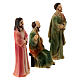 Condemnation of Jesus with Caiaphas and Barabbas for 5 cm painted resin Easter Creche s2