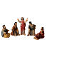 Condemnation of Jesus for 5 cm painted resin Easter Creche s3