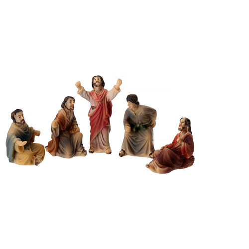 Condenação de Jesus 5 cm em resina para Presépio da Páscoa 3