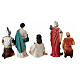 Crowning of thorns of Jesus for 5 cm Easter Creche, painted resin s3