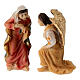 Annonciation de Marie avec l'Archange Gabriel 5 cm Crèche de Pâques peinte s1