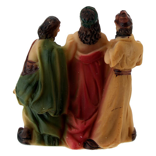 Jesus Stripped in Painted Resin 5 cm Easter Nativity 4