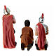 Jesus' garment division, 5 cm painted resin Easter Creche s3
