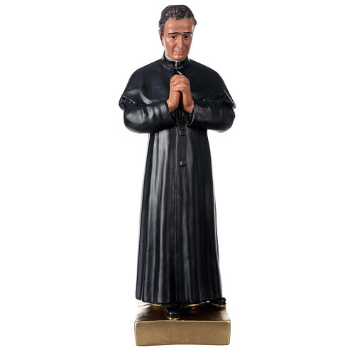 St. John Bosco hand painted plaster statue Arte Barsanti 60 cm 1