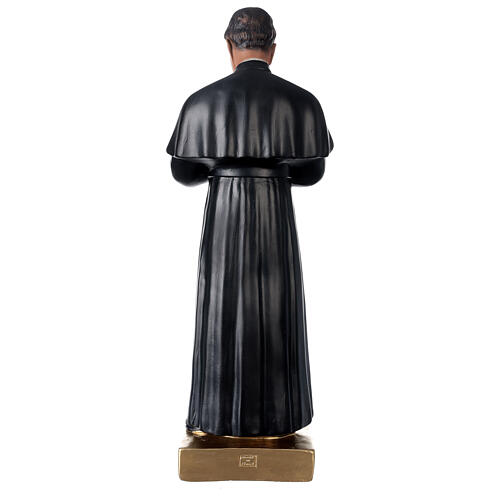 St. John Bosco hand painted plaster statue Arte Barsanti 60 cm 5