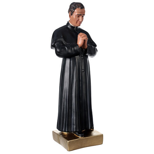 Saint Jean Bosco statue plâtre 60 cm peint main Barsanti 4