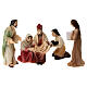 Circoncisione di Gesù 5 cm Presepe Pasquale resina dipinta s1