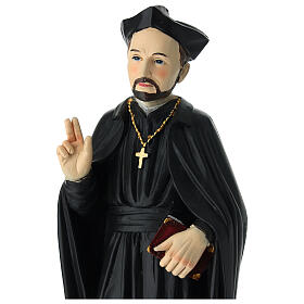 Statue de Saint Ignace de Loyola en résine 30 cm