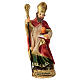 Estátua de Santo Ambrósio em resina 12 cm s1