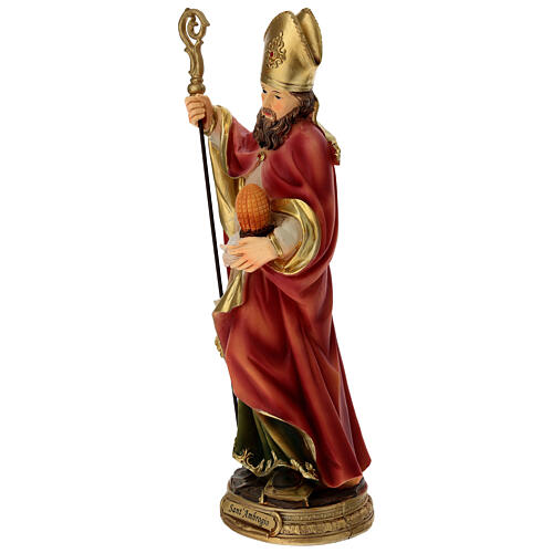 San Ambrosio 20 cm estatua de resina 3
