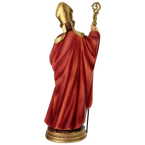 San Ambrosio 20 cm estatua de resina 5