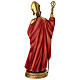 Sant'Ambrogio 20 cm statua in resina s5
