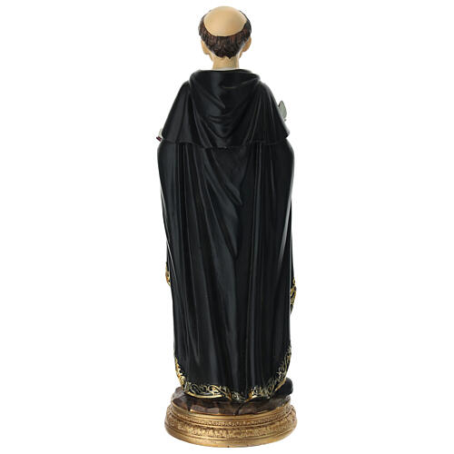 St. Thomas Aquinas statue, 8 in, resin 5