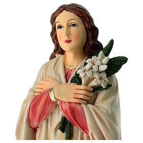 Santa Maria Goretti 20 cm statua resina