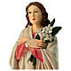 Santa Maria Goretti statua resina 30 cm s2