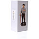 Statua Pier Giorgio Frassati resina dipinta a mano 12 cm s6