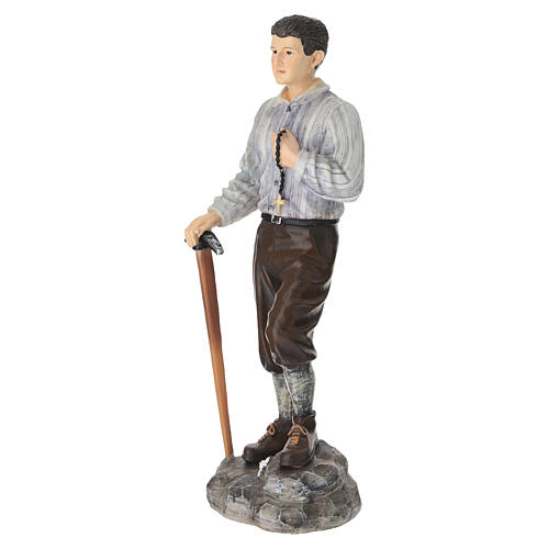 Hand-painted resin statue of Pier Giorgio Frassati, 12 in 5