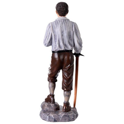 Statua Pier Giorgio Frassati 30 cm resina dipinta a mano 6