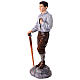Statua Pier Giorgio Frassati 30 cm resina dipinta a mano s3