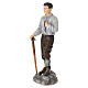 Statua Pier Giorgio Frassati 30 cm resina dipinta a mano s5