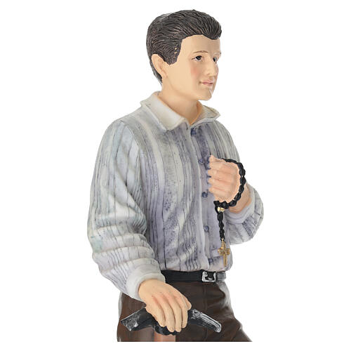 Figura Pier Giorgio Frassati,30 cm, ręcznie malowana żywica 4