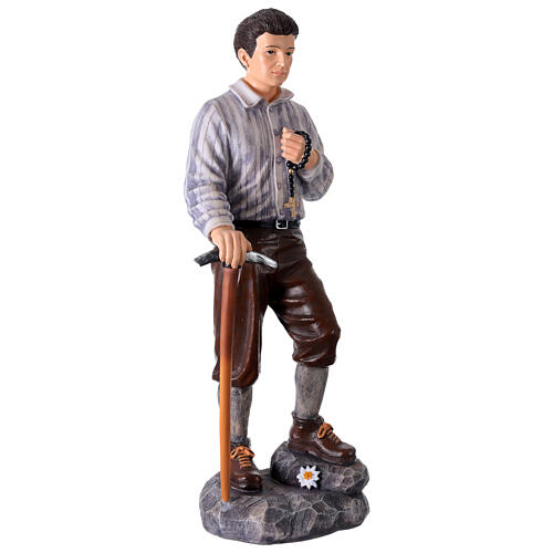 Hand-painted 24-inch resin statue of Pier Giorgio Frassati 6