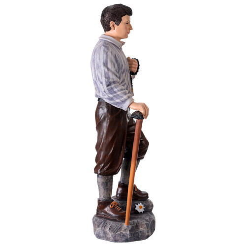 Hand-painted 24-inch resin statue of Pier Giorgio Frassati 8