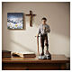 Hand-painted 24-inch resin statue of Pier Giorgio Frassati s2