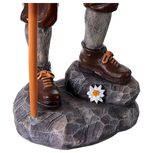 Statua Pier Giorgio Frassati resina 60 cm dipinta a mano 6