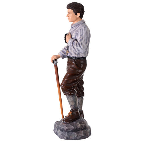 Statua Pier Giorgio Frassati resina 60 cm dipinta a mano 8