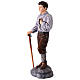Statua Pier Giorgio Frassati resina 60 cm dipinta a mano s3