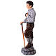 Statua Pier Giorgio Frassati resina 60 cm dipinta a mano s8