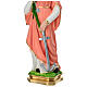 Heilige Philomena, Statue aus handbemaltem Gips, 60 cm s4