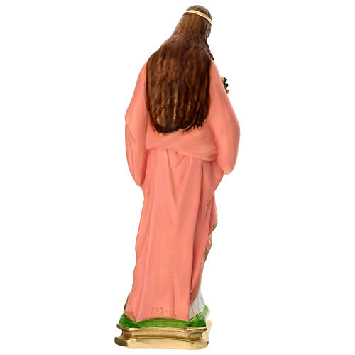 Saint Philomena, coloured plaster statue of 24 in 6