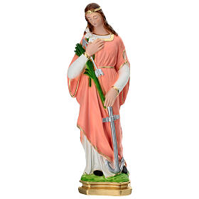 Estatua Santa Filomena yeso pintado 60 cm