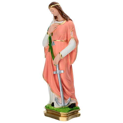 Saint Philomena statue in colored plaster, 60 cm 3