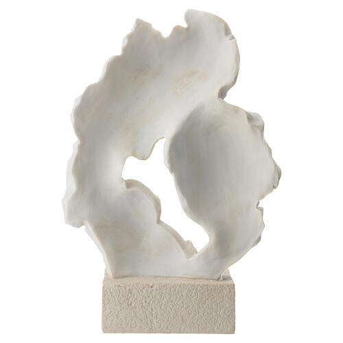 Święta Rodzina z żywicy, malowana, 25 cm 4