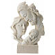 Holy Family painted resin statue, 25cm s1