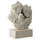 Statuette Sainte Famille en résine 15 cm s3