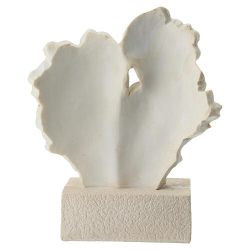 Holy Family resin statue on base, 15cm 4
