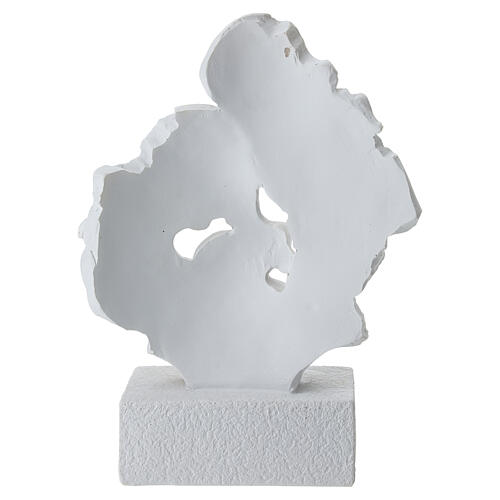 Stylised Holy Family, resin, 7x5x2 in 4