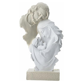 Raffigurazione Sacra Famiglia 30cm in resina