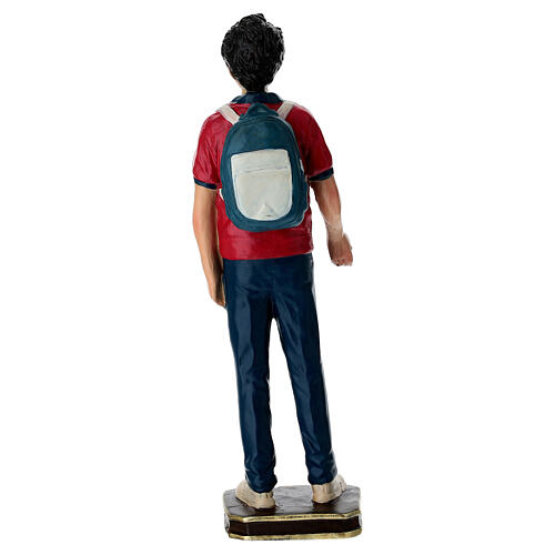 Carlo Acutis resin statue, 4 in 4